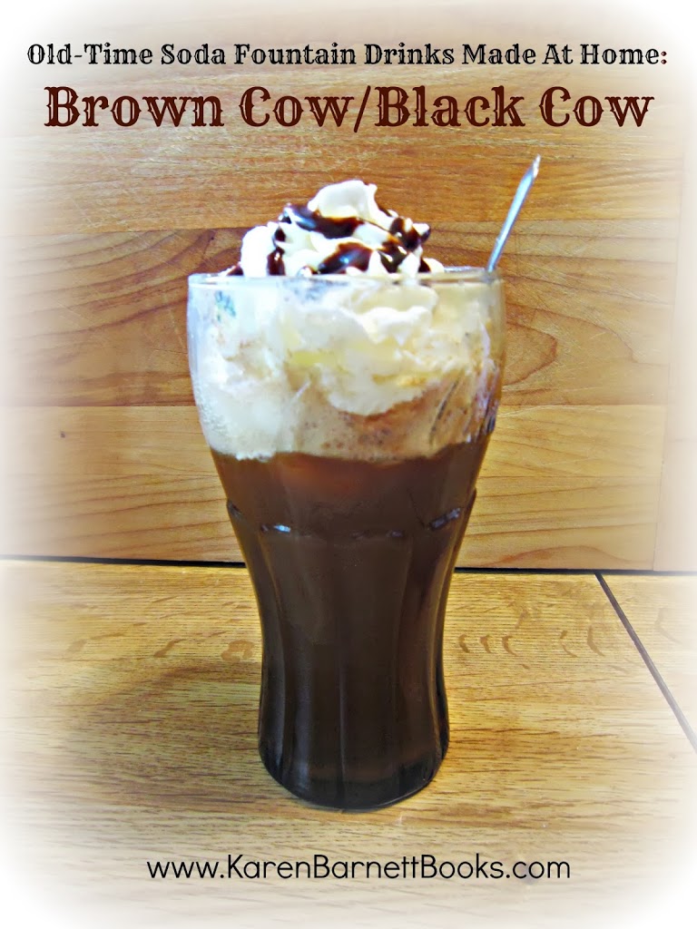 Old-Time Soda Fountain Drinks @Home: The Brown Cow