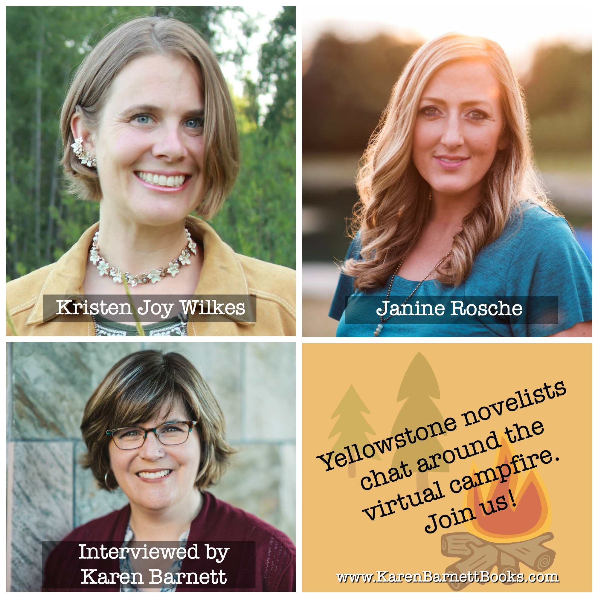 A Campfire Circle with Yellowstone Authors